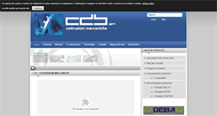 Desktop Screenshot of cdb-srl.com